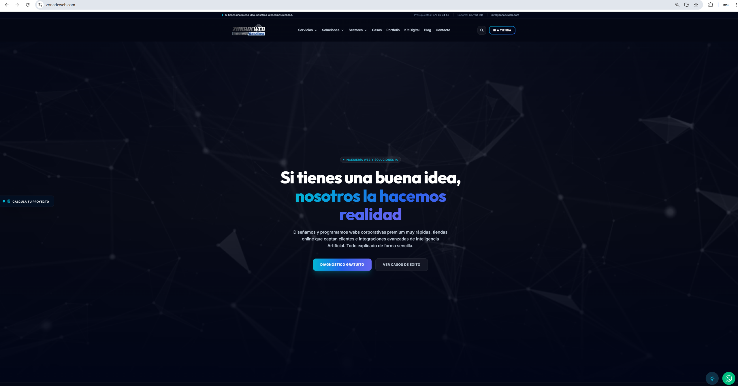 Proyecto digital desarrollado con el apoyo de Zonadeweb: Automatización de procesos